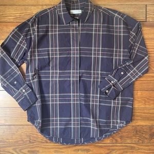 Everlane - The Oversized Poplin Shirt - in Midnight